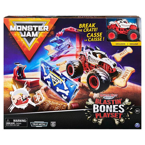 Monster Jam 1:64 Stunt-Spielset (1 Stück, zufälliger Stil)