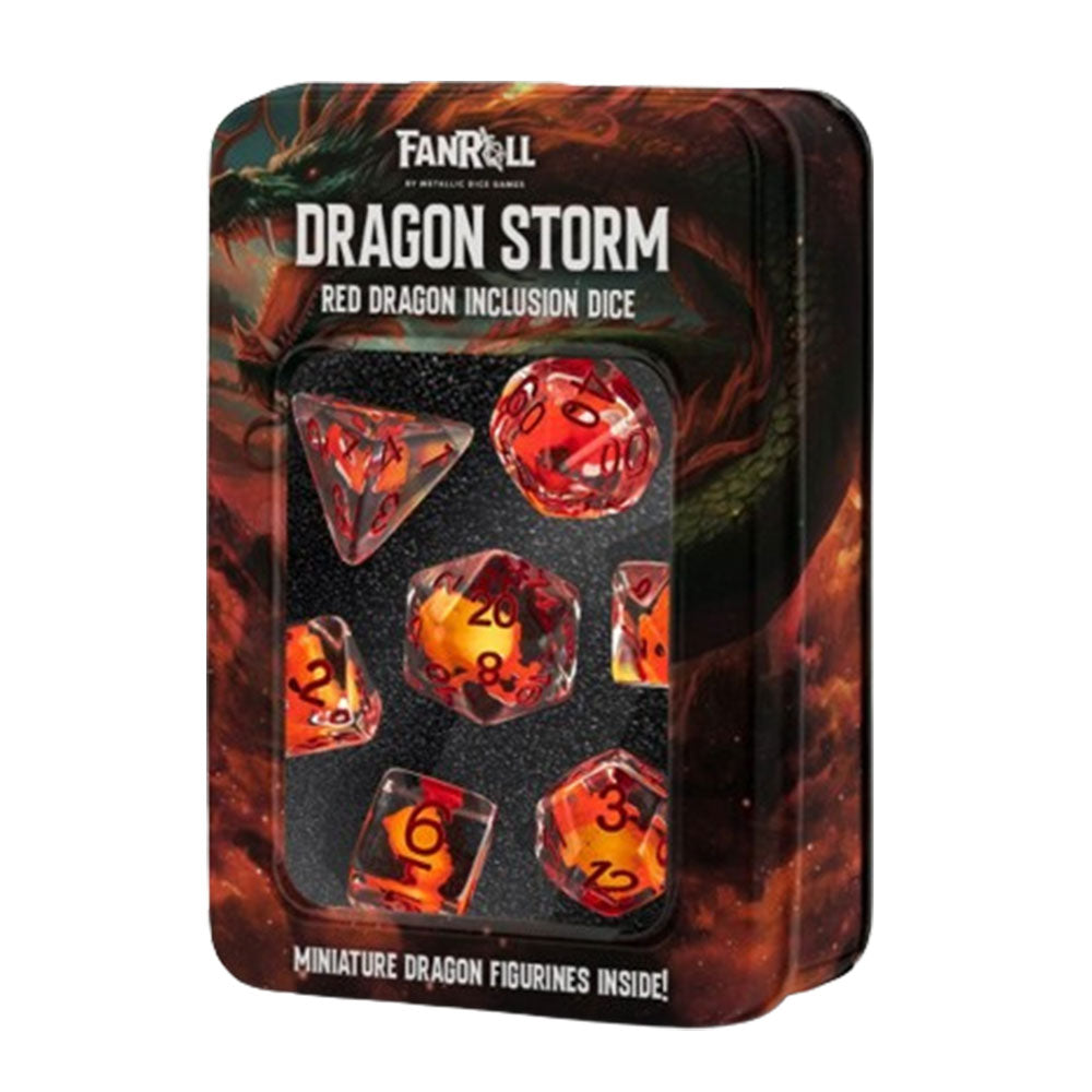 MDG Dragon Storm Inclusion Silikonwürfel-Set 16 mm