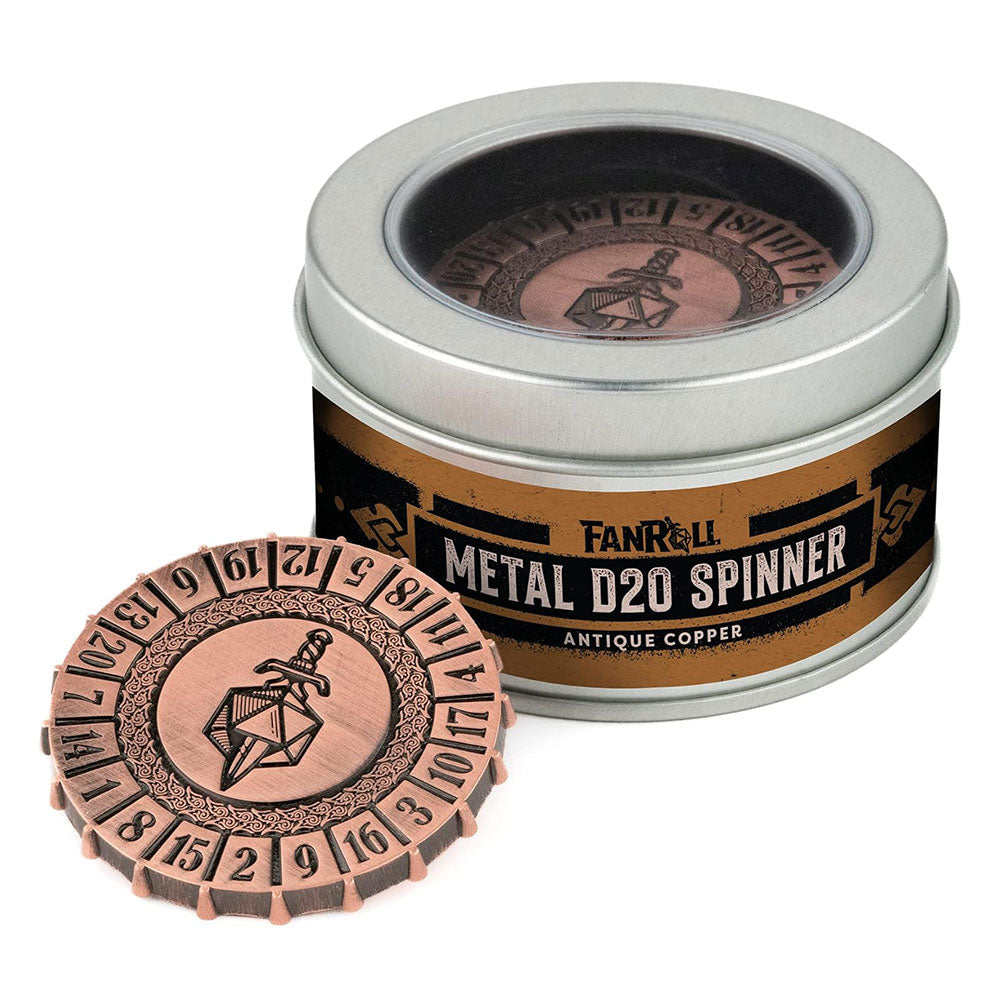 MDG Metall d20 Spinner