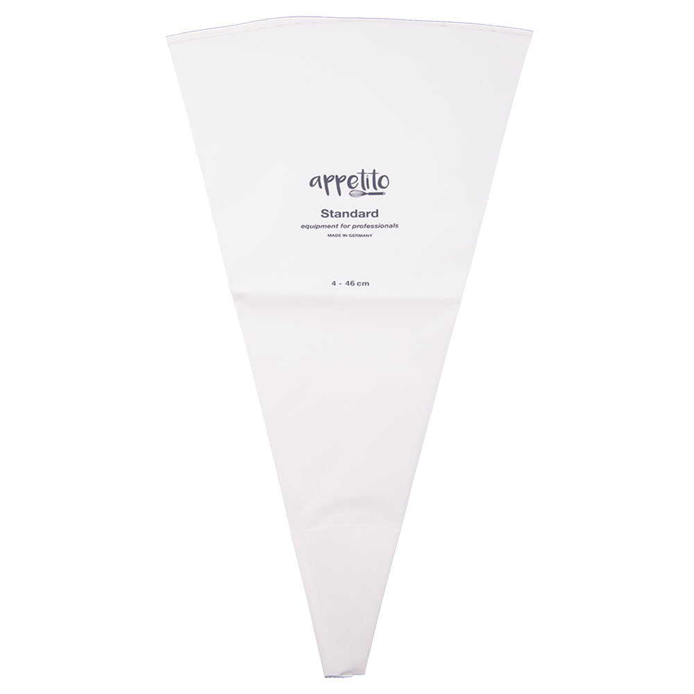 Appetito Standard-Spritzbeutel aus Baumwolle und PVC (weiß)