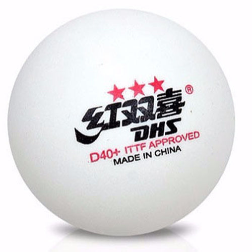 DHS 3-Star ABS Table Tennis Balls (Box of 10)