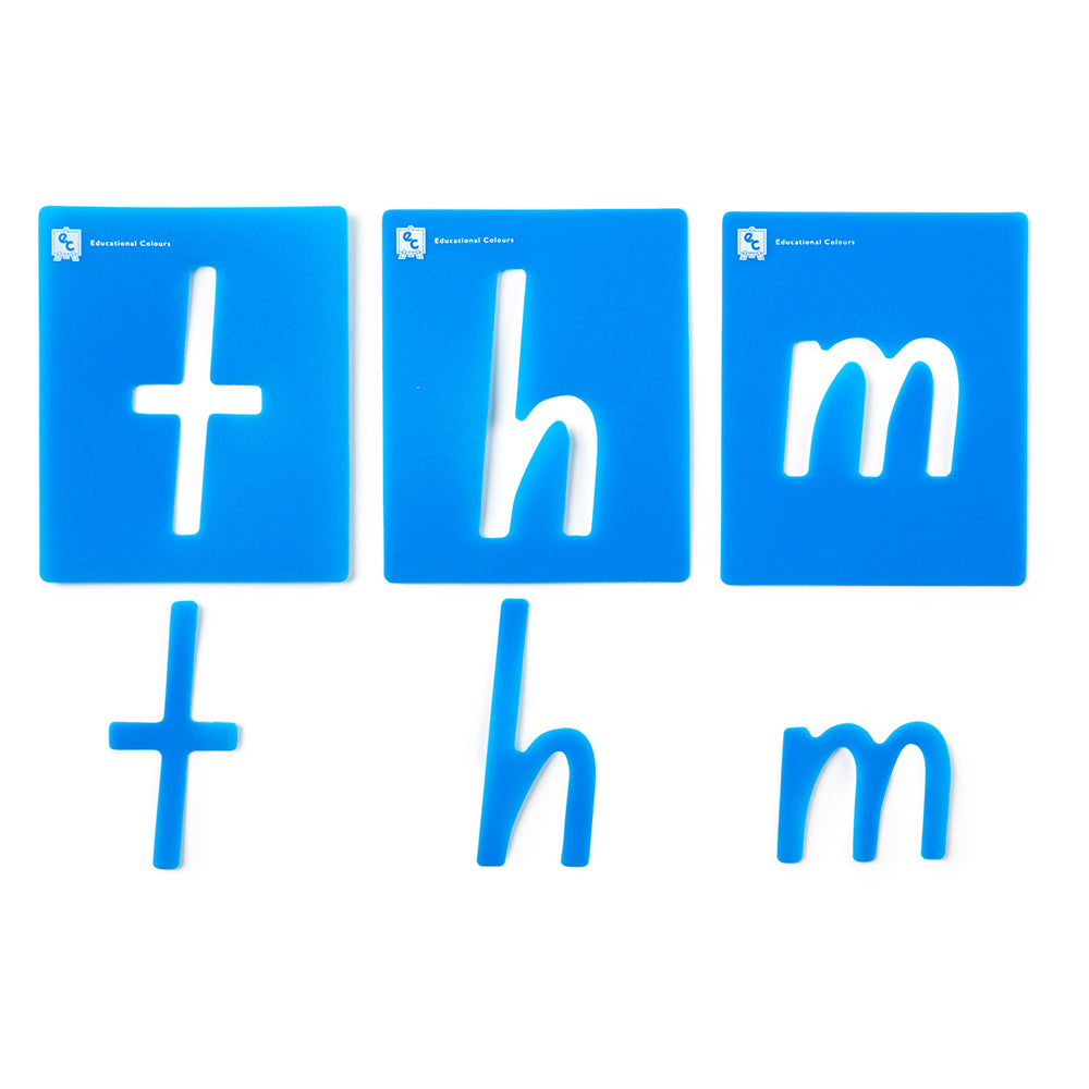 NSW Lower Case Stencil Letters