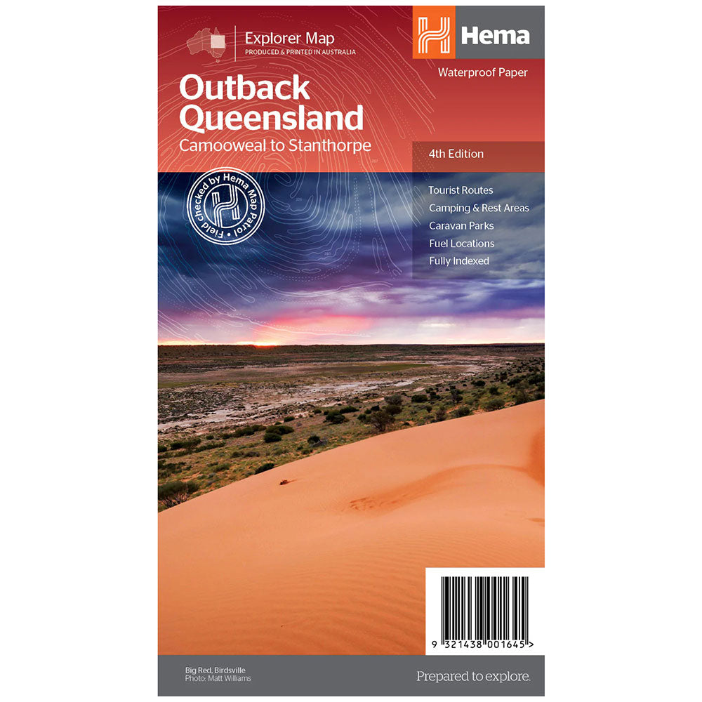 Hema-Outback-Karte