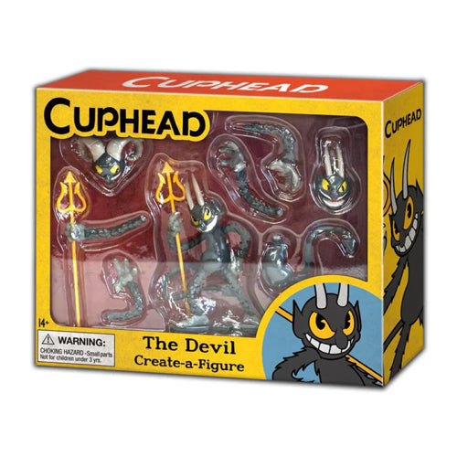 Cuphead The Devil Create-A-Figure 4" Mini Figure