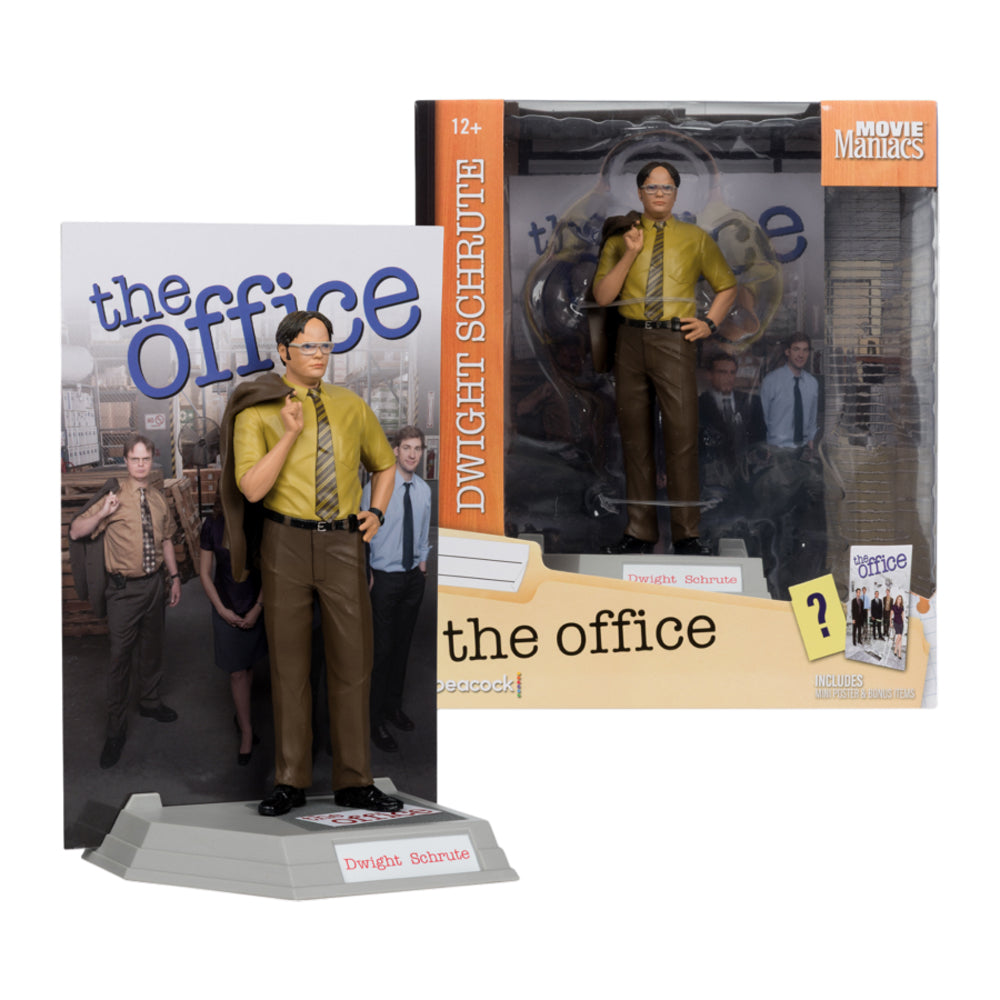 Movie Maniacs Dwight The Office 6" Figure