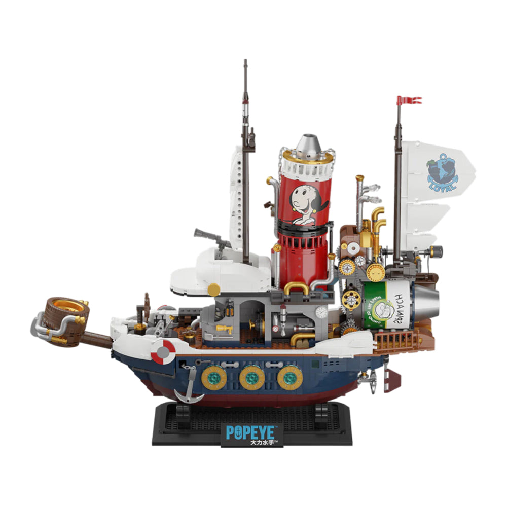 Popeye's Adventure Ship 1845 Piece Kit