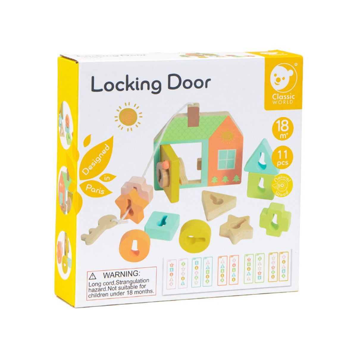 Classic World Locking Door