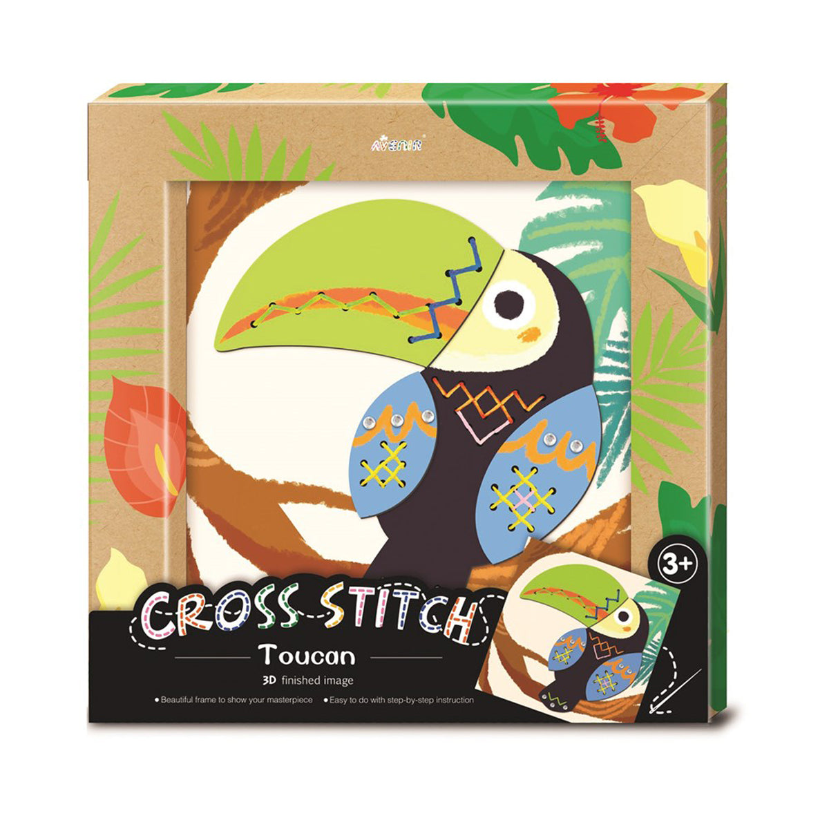 Avenir Toucan Cross Stitch