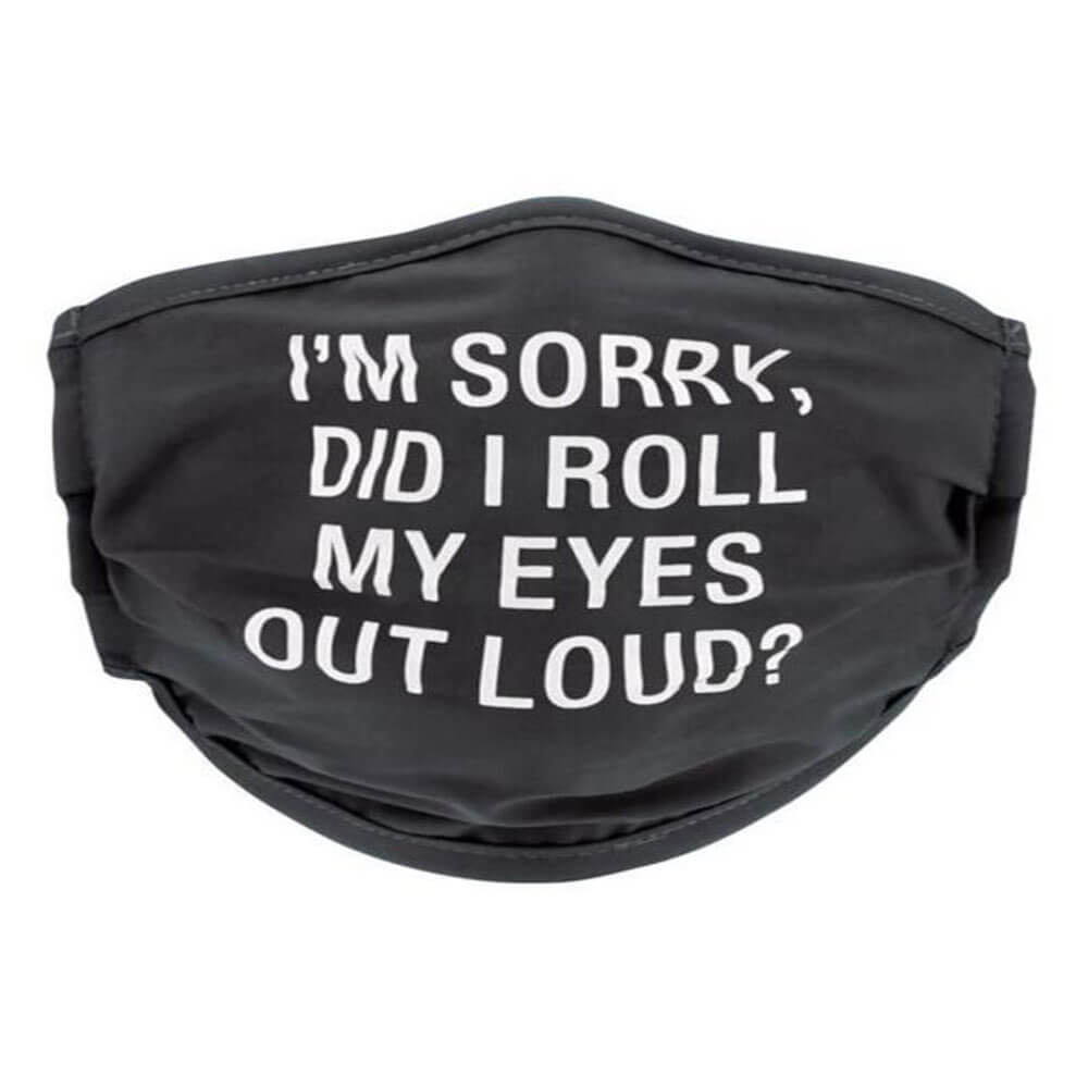 Say What Gesichtsmaske (Schwarz)