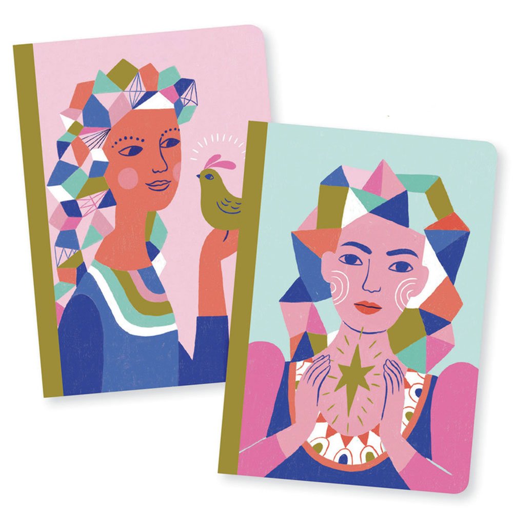 Djeco Little Notebooks(2のセット)