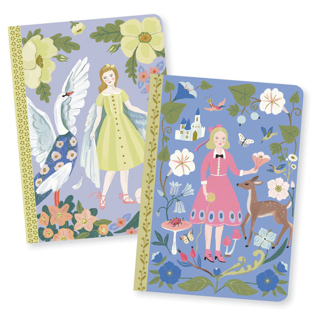 Djeco Little Notebooks(2のセット)