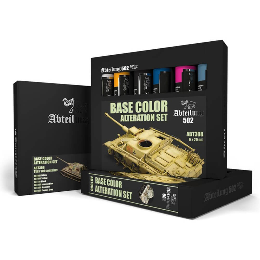 Abteilung 502 Modelado de juegos de colores de aceite