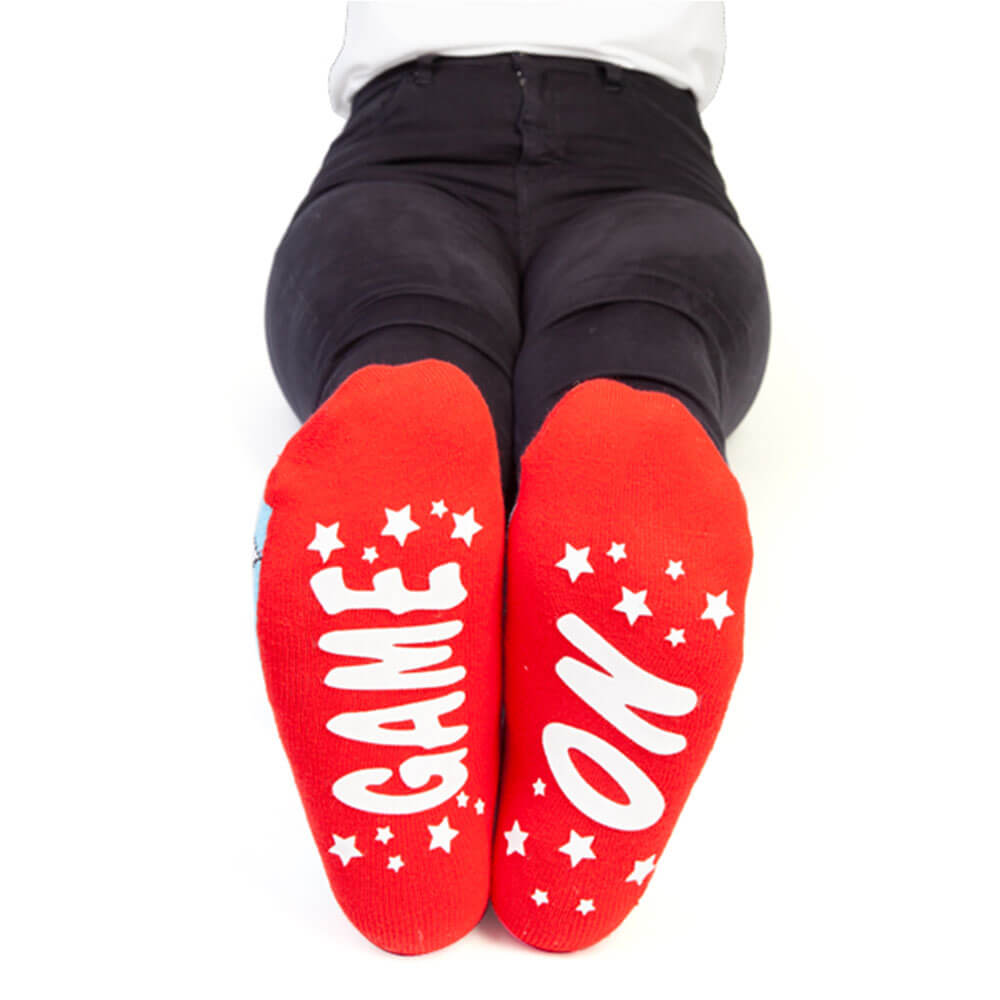 Füße sprechen Socken