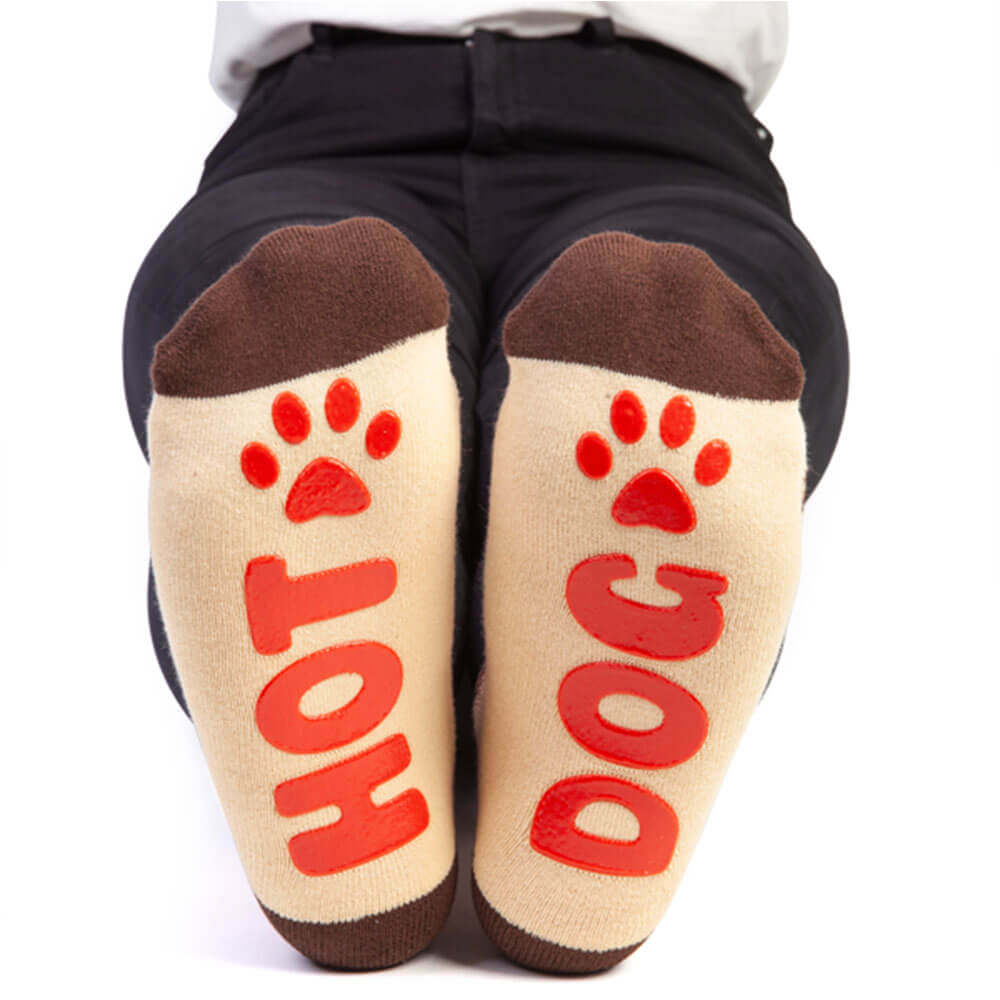 Füße sprechen Socken