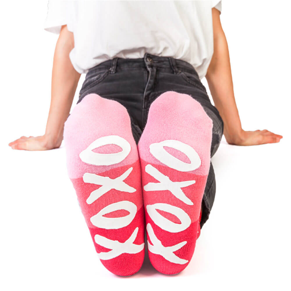 Füße sprechen Socken