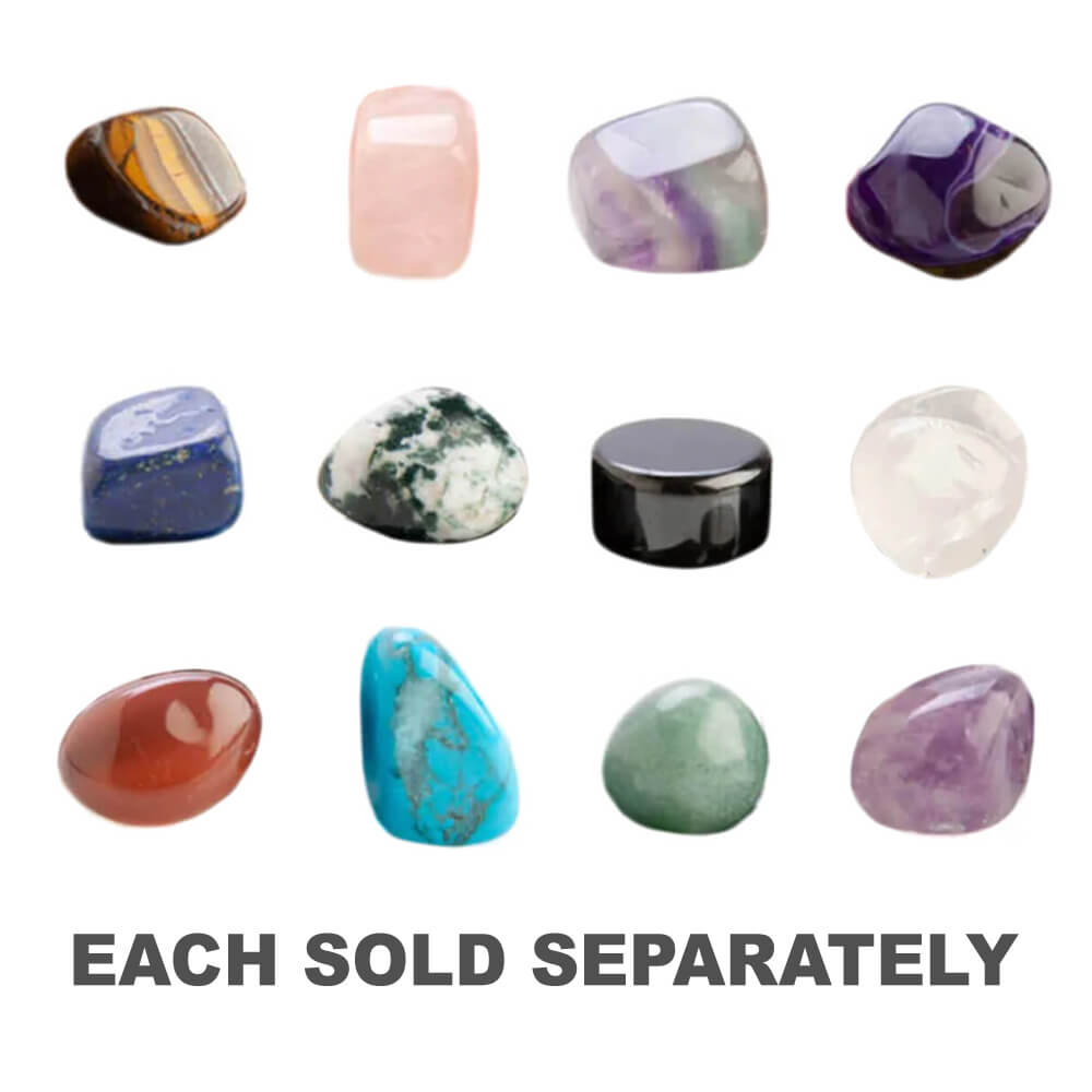 Wunschstein-Edelstein getrommelt