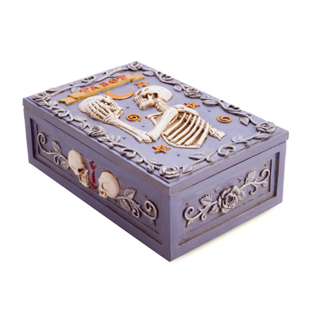 Luxuriöse Tarot-Box aus Polyresin