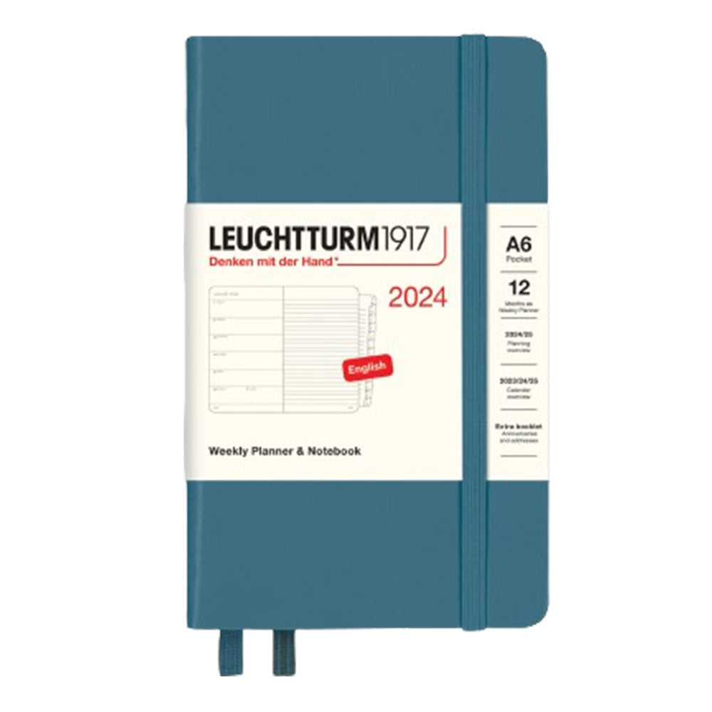 2024 A6 Week Pocket Planner&Notebook w/ Booklet