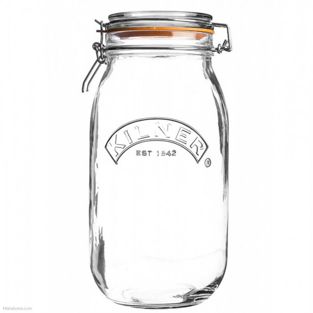 Jarner top top clip top jar (Clear)