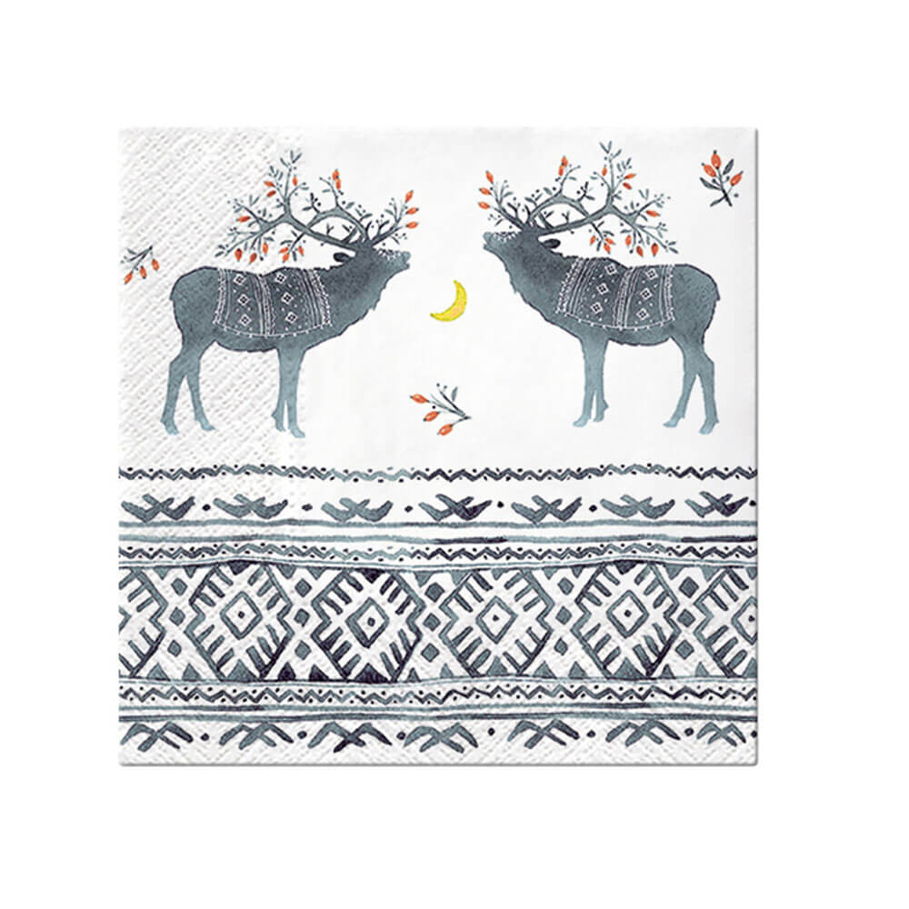 PAWクリスマスランチナプキン33cm(20pk)