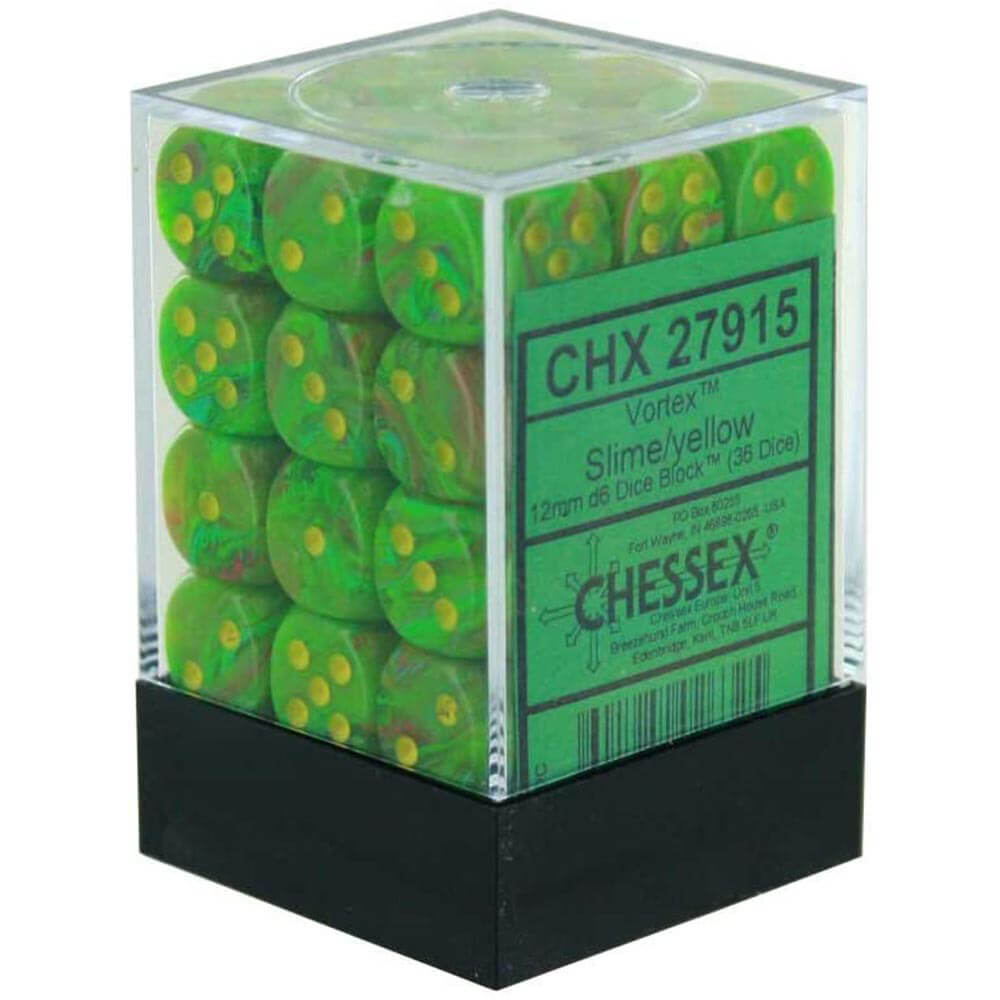 D6 Dice Vortex 12 mm (36 dés)