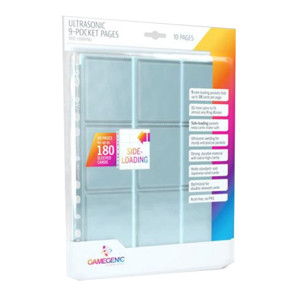Gamegenic Ultraschall 9-Pocket-Seiten 10Stk