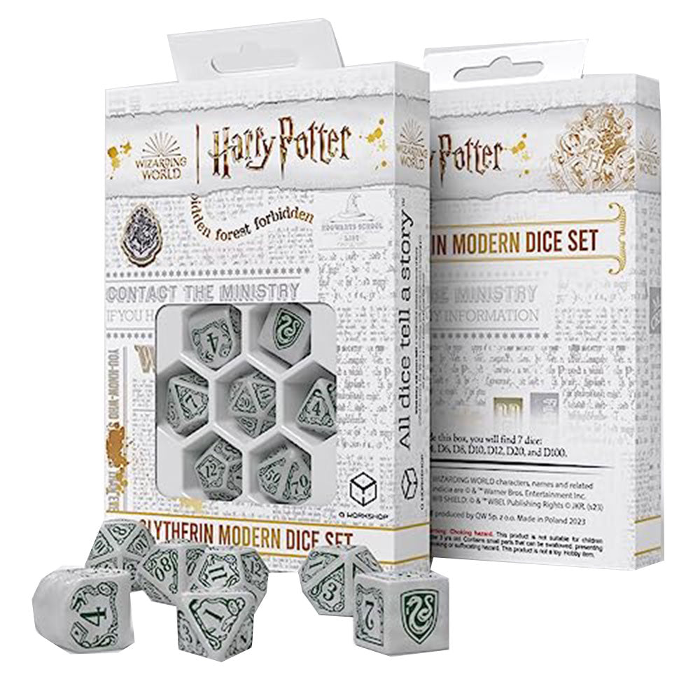 Harry Potter Slytherin Modern 7-Stanzform-Set