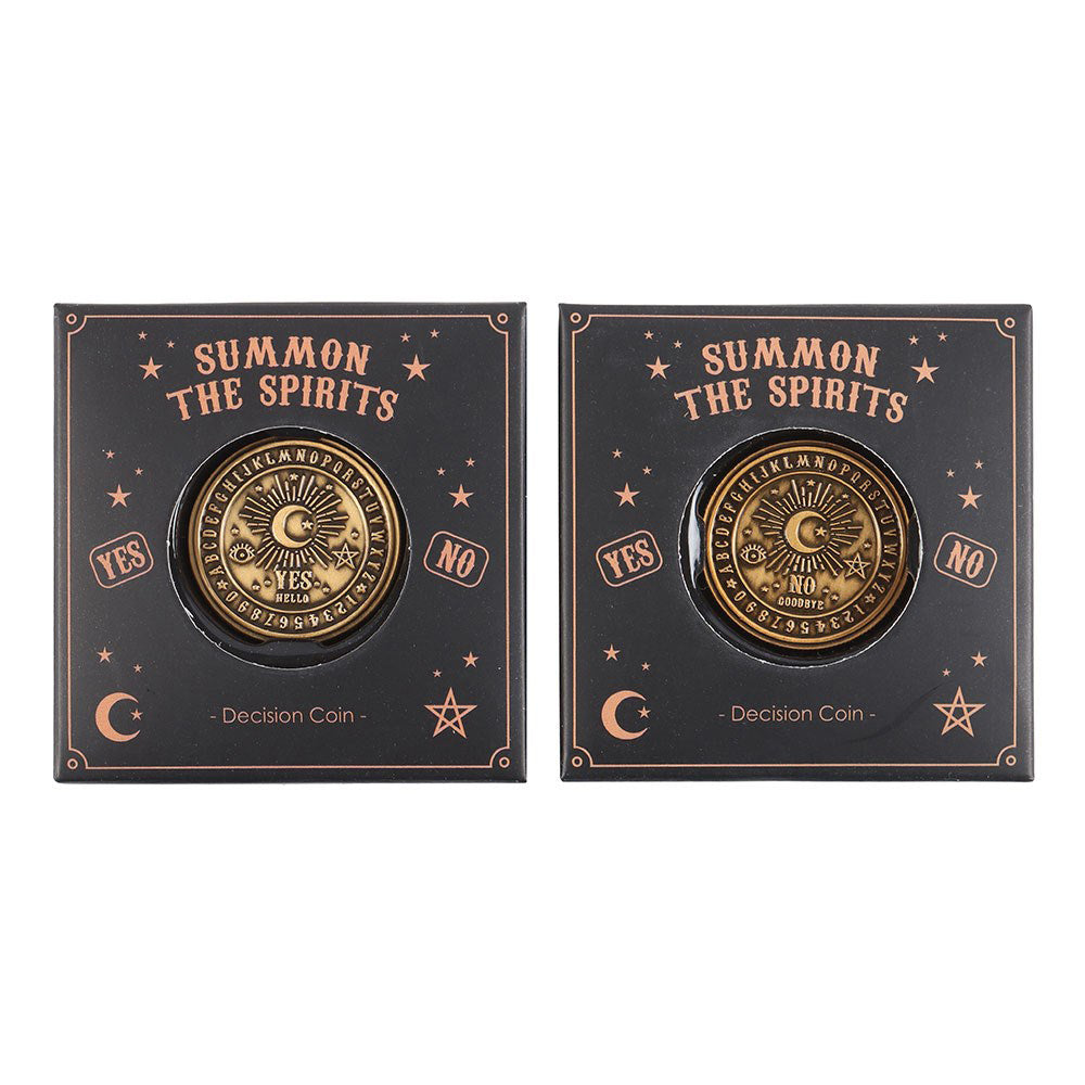 Gold Tone Yes Or No Decision Coin (Set of 27)