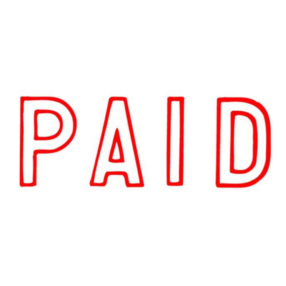 Selbstfärbender Nachrichtenstempel von X-Stamper