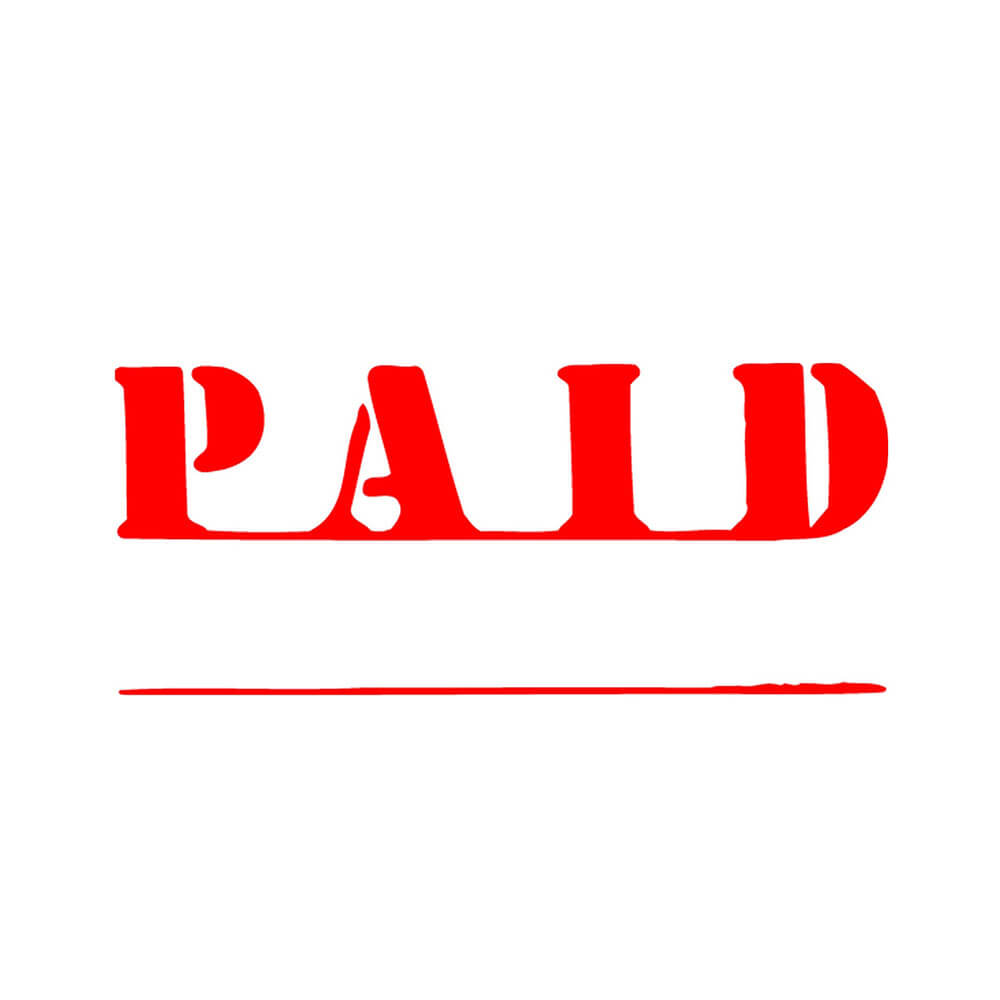 Selbstfärbender Nachrichtenstempel von X-Stamper