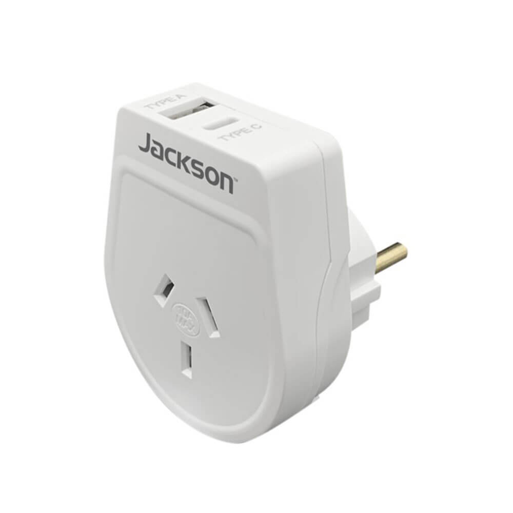 Jackson Industries Outbound USB-A & C Reiseadapter