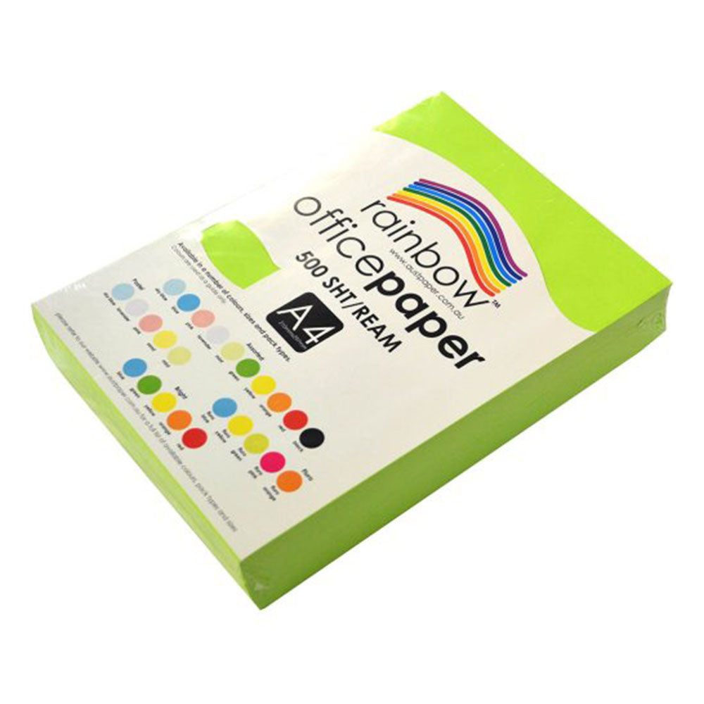 Rainbow A4 Fluoro-Kopierpapier, 75 g/m², 1 Ries