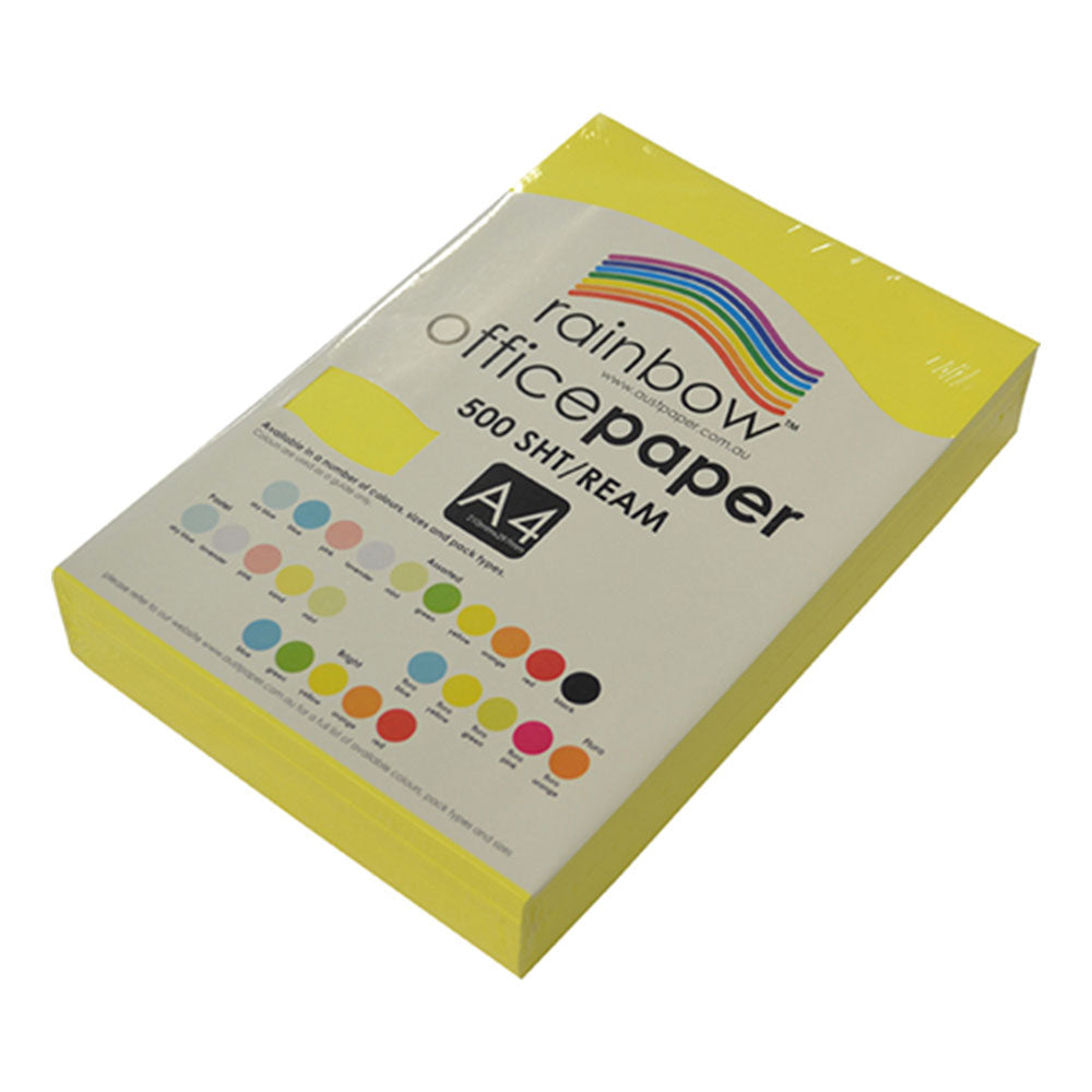 Rainbow A4 Fluoro-Kopierpapier, 75 g/m², 1 Ries