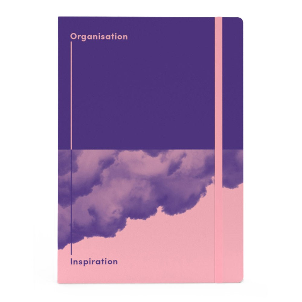 ジャンブル&CO A5は、グリッドノートブックを支配し、ドットします