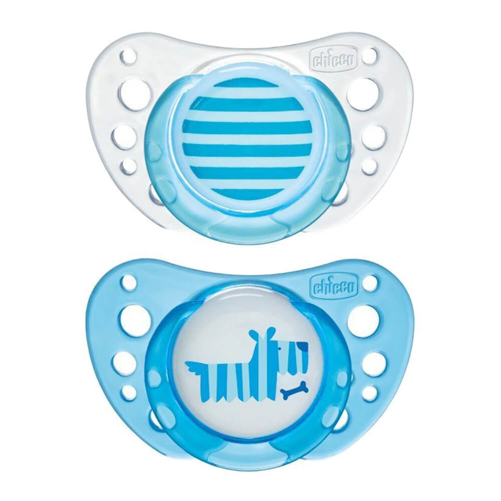 Chicco Latex Physio Air Rubber Pacifier 2PC(Boy)
