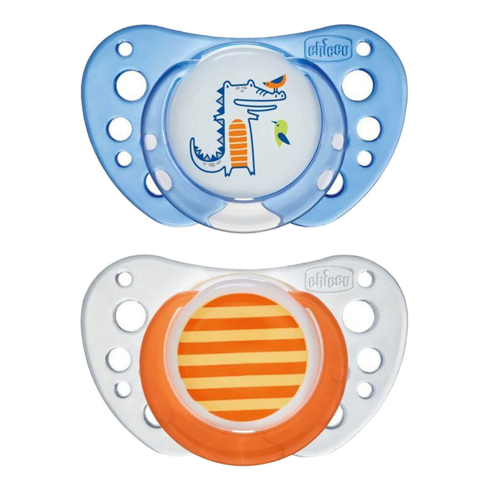 Chicco Latex Physio Air Rubber Pacifier 2PC(Boy)