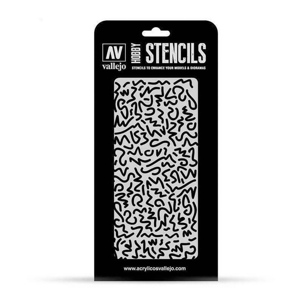 Tarnfarben-Schablonen