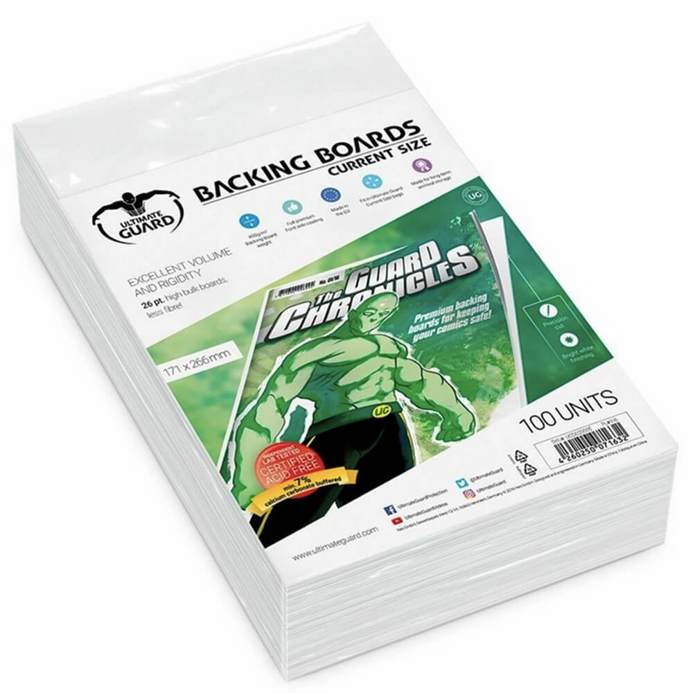 Ultimate Guard Comic-Trägerbretter, 100 Stück