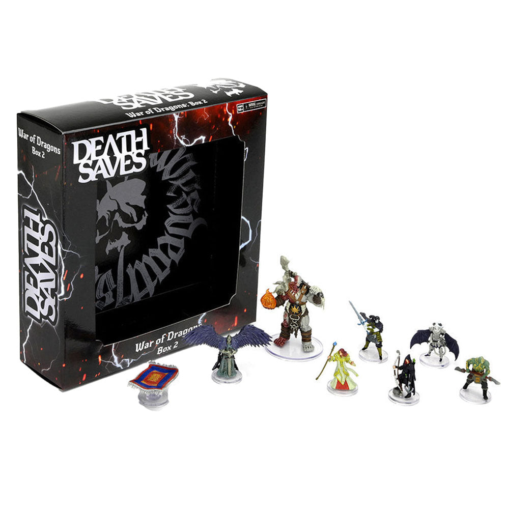 D&D Death Saves War of Dragons Premium-Figuren