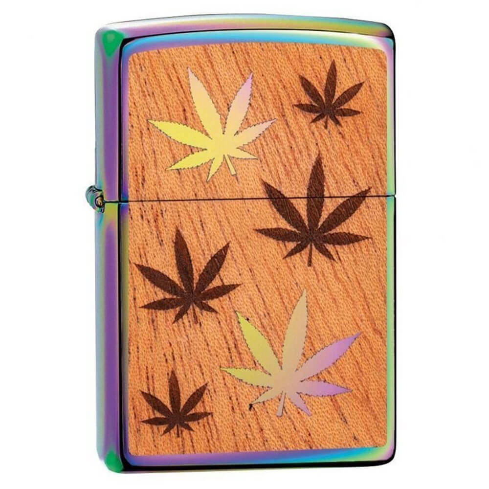 Zippo Multi Colour Woodchuck Mahogany Lighter