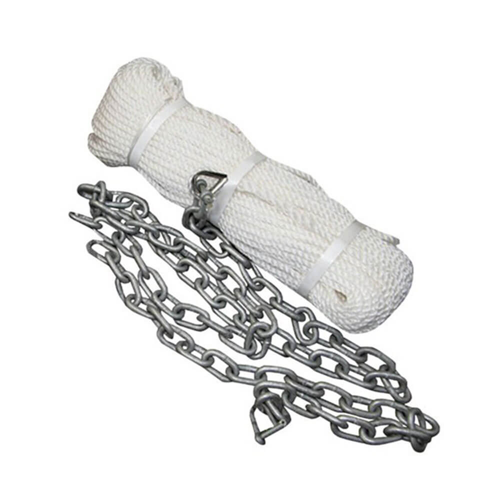 Ankerleine + 8mmx3m Kette