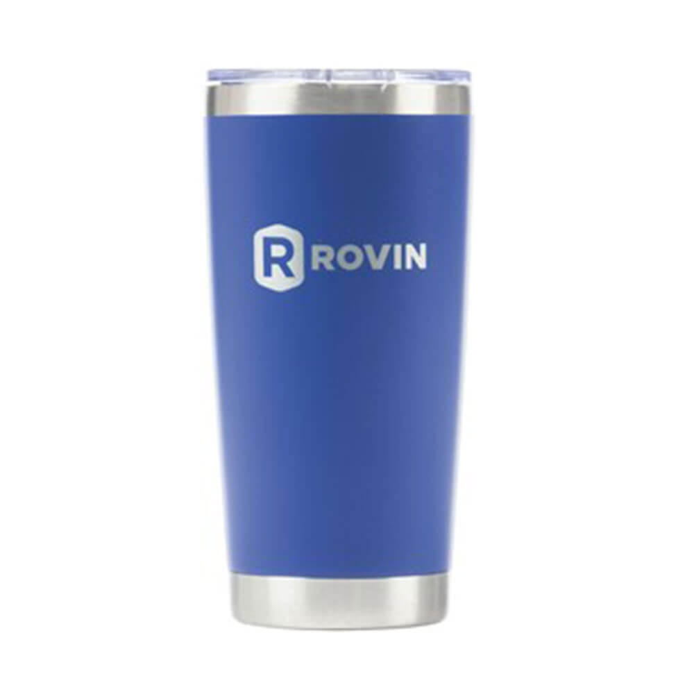 プッシュ蓋付きのRovin Stainless Steel Cup(590ml)