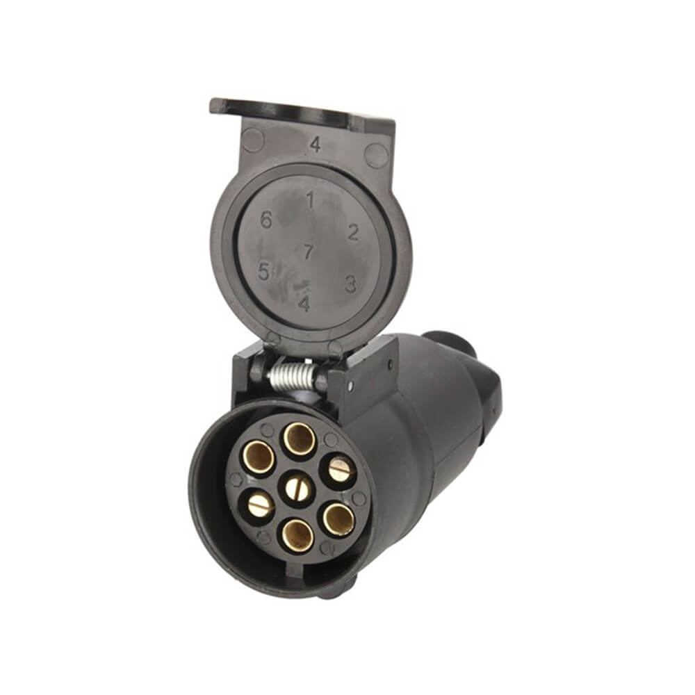 Runder Anhängersteckverbinder (7-polig)