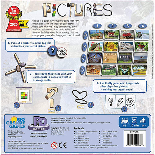 Pictures Board Game