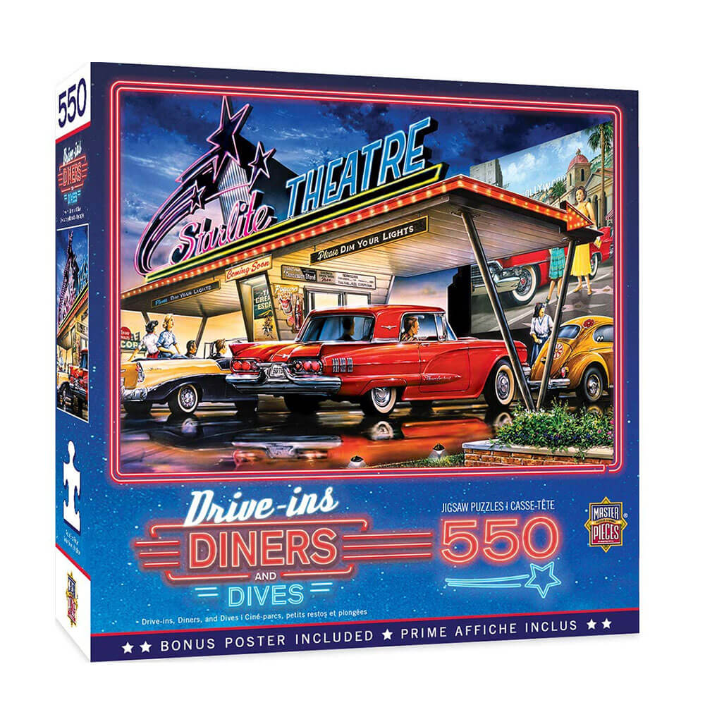 MP Diners & Dives Puzzle (550 Teile)