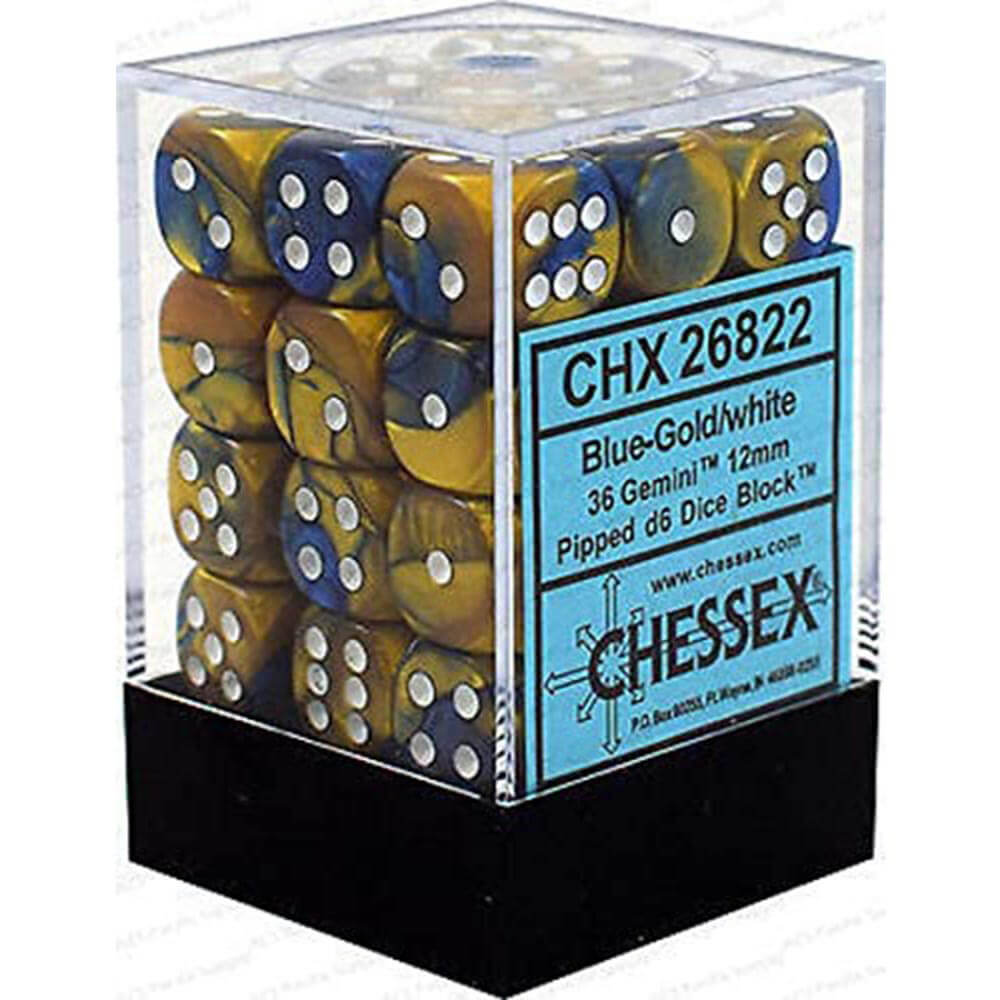 D6 DICEGEMINI 12mm(36個のサイコロ)