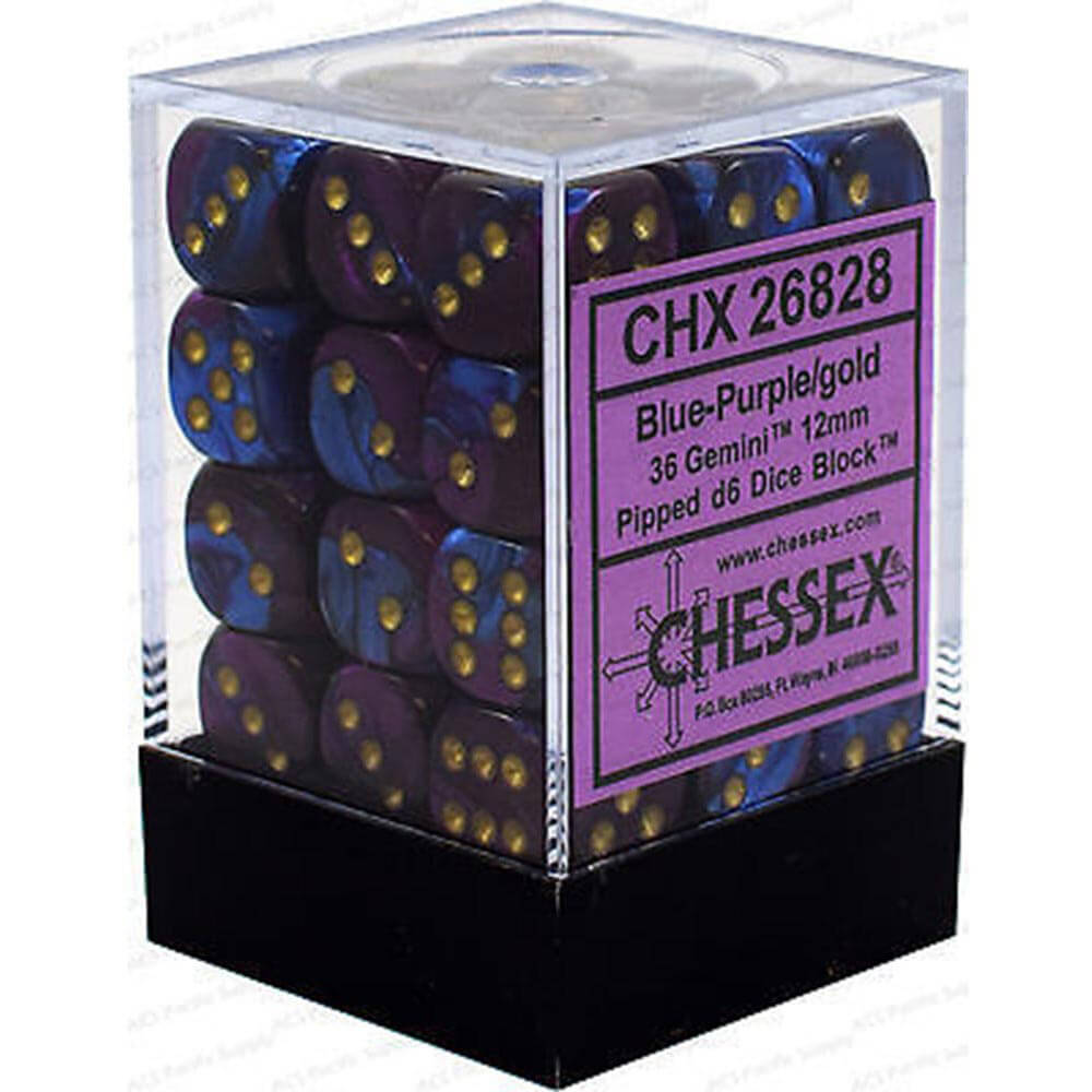 D6 DICEGEMINI 12mm(36個のサイコロ)