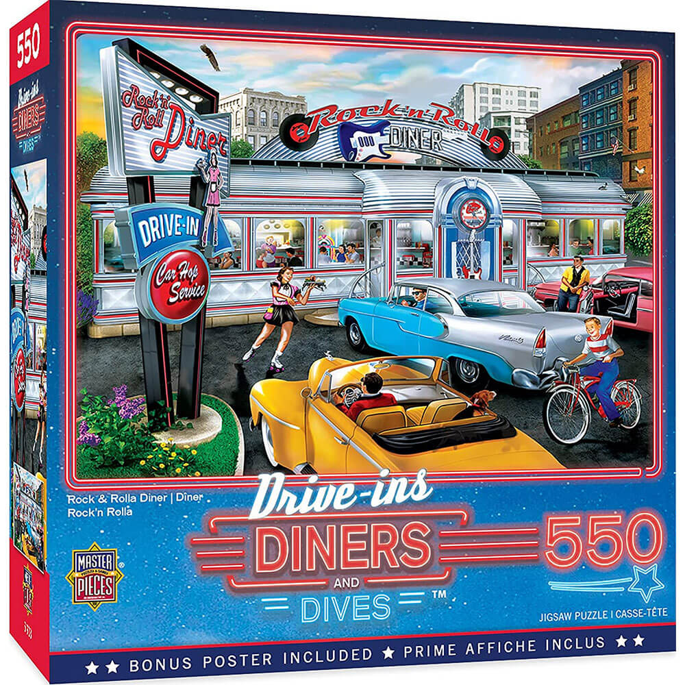 Drive-Ins Diners & Dives 550-teiliges Puzzle