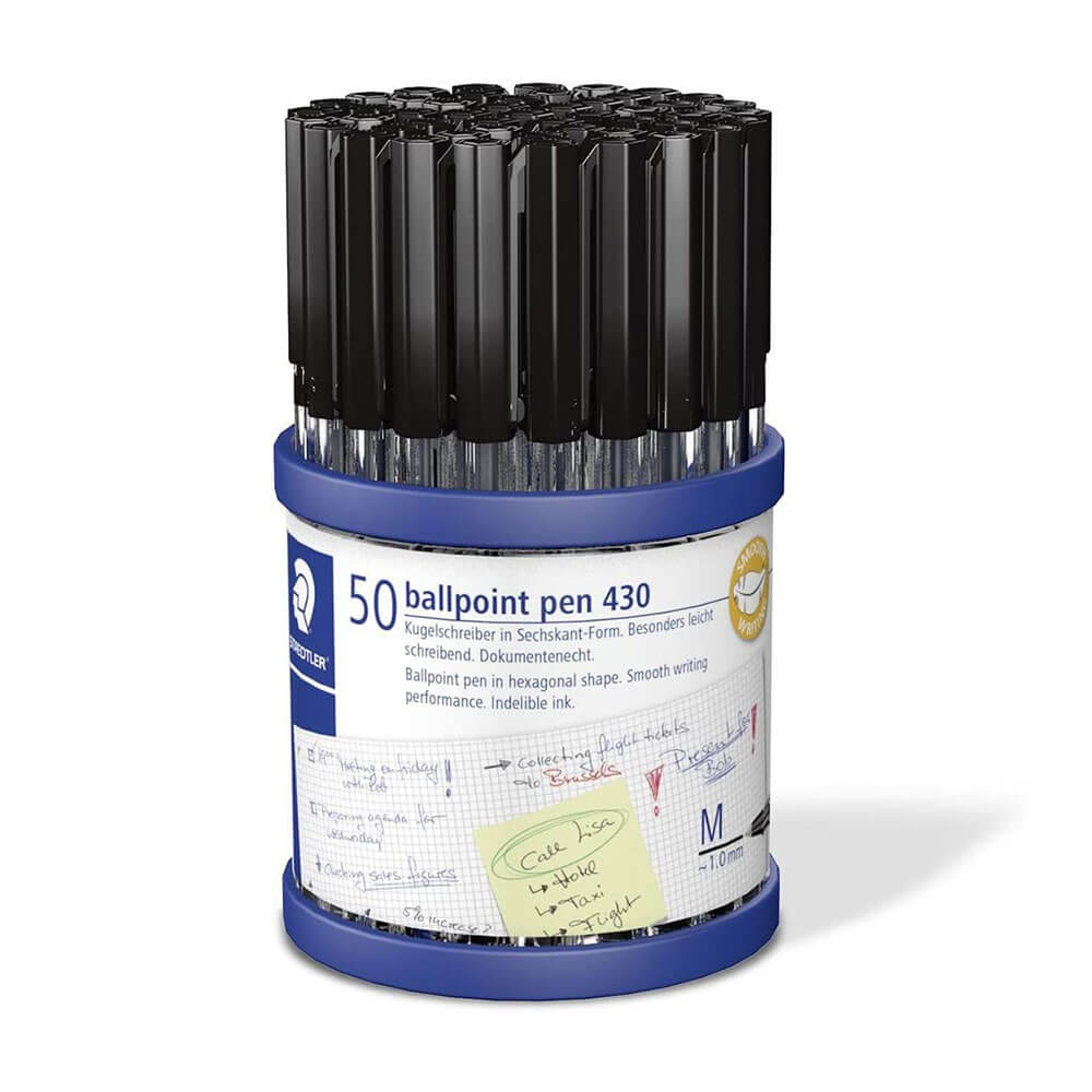 Staedtler Stick Pen Medium Kugelschreiber 50/Tasse