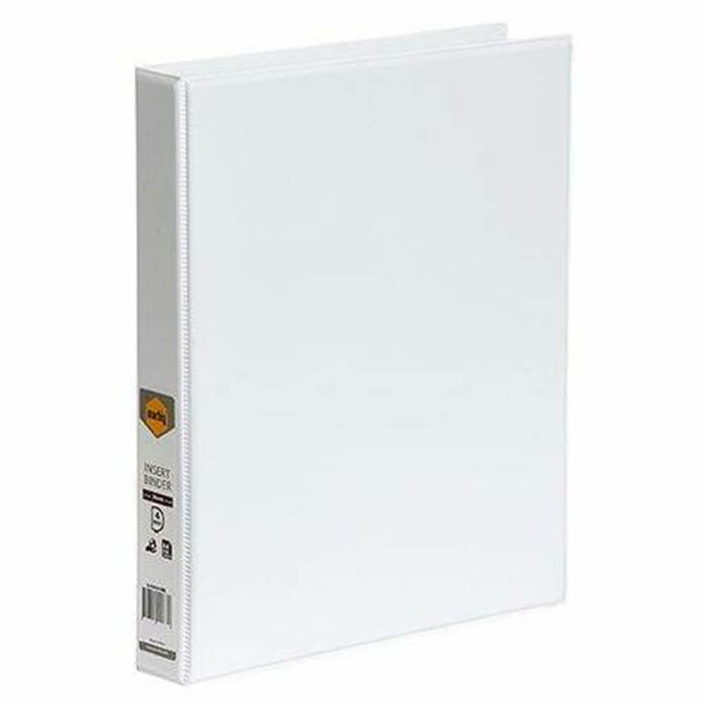 Marbig 4 D-ring ClearView INSERTバインダー25mm(A4)